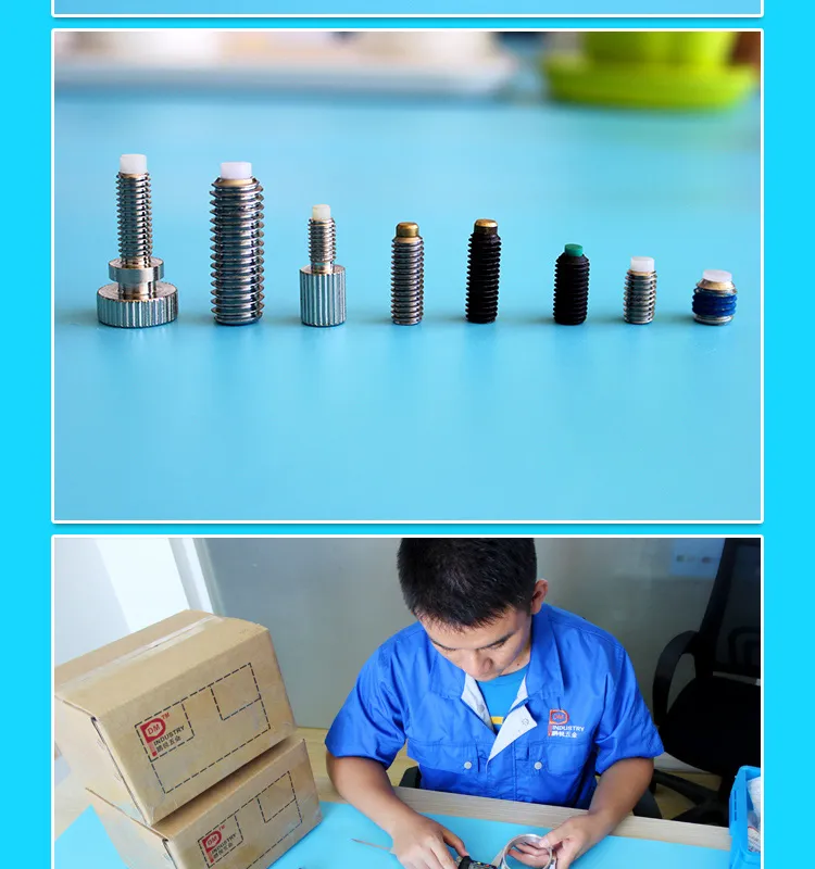 Plastic Nylon Tip Hex Socket Grub Set Screws