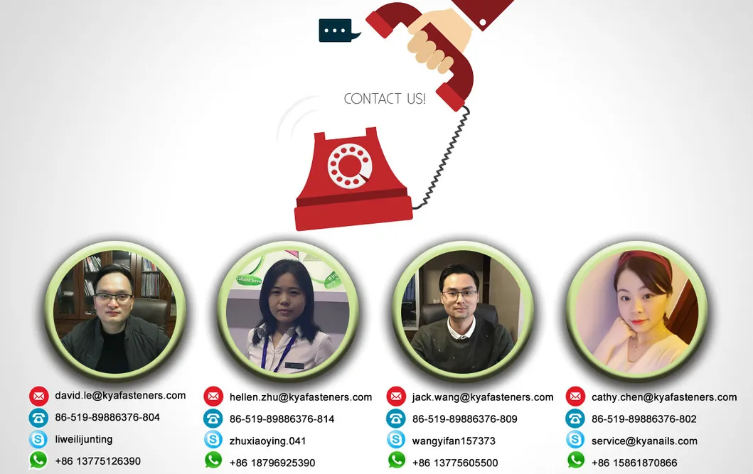 Plastic Strip Carbon Steel C1022 Collated Wood Screws