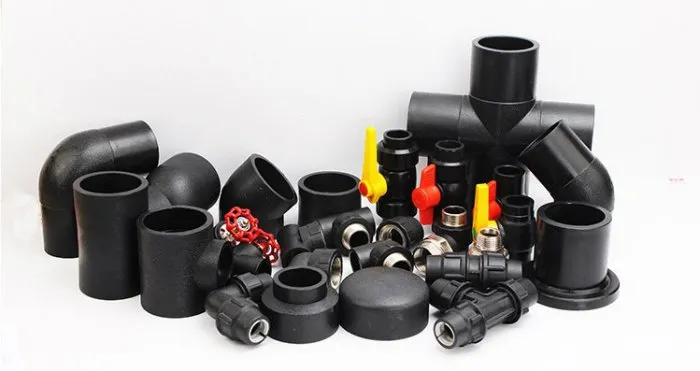 Plumbing SDR 11 HDPE PE Pipe Fittings 90 Degree Elbow