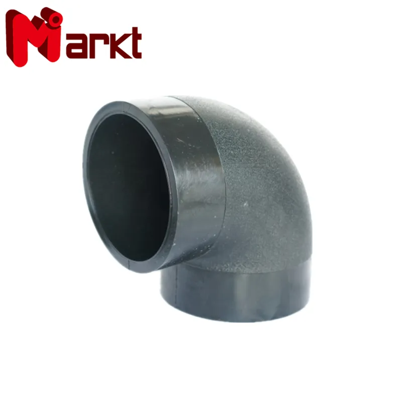 Plumbing SDR 11 HDPE PE Pipe Fittings 90 Degree Elbow