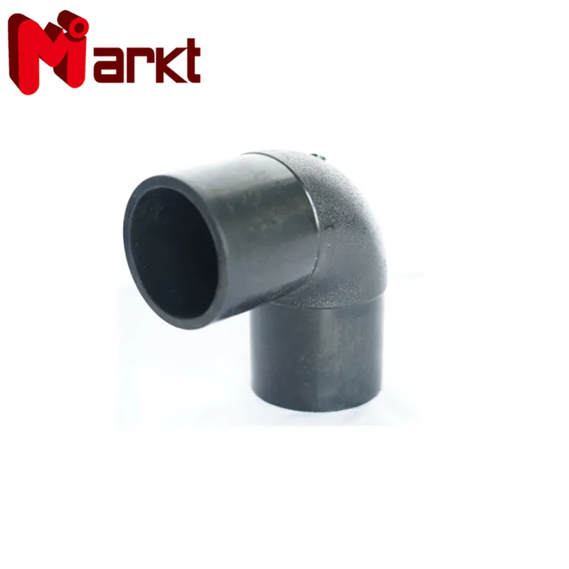 Plumbing SDR 11 HDPE PE Pipe Fittings 90 Degree Elbow