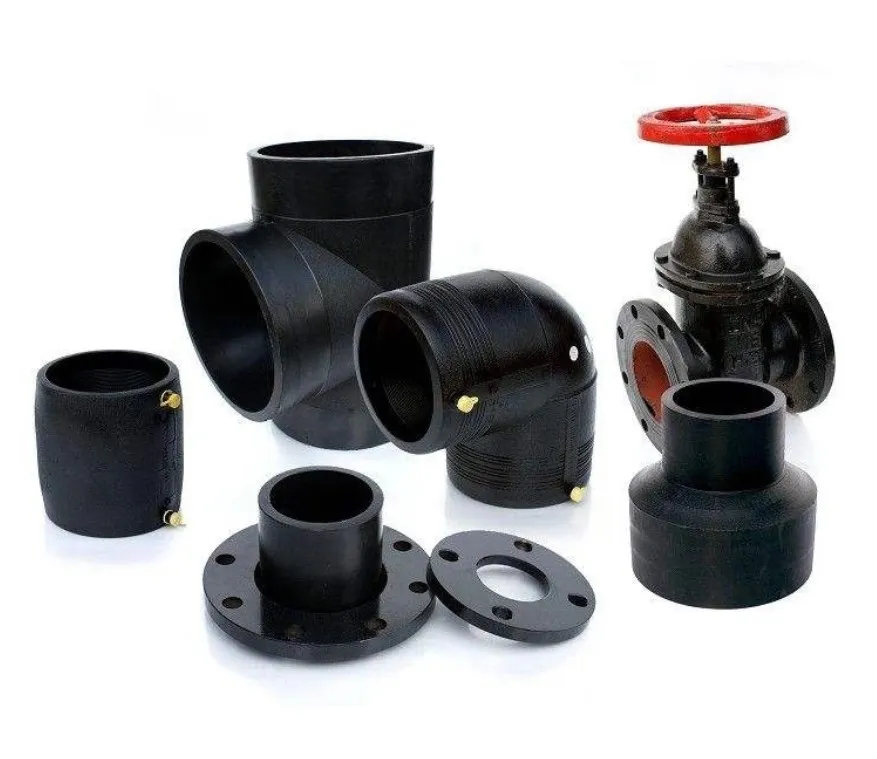 Plumbing SDR 11 HDPE PE Pipe Fittings 90 Degree Elbow