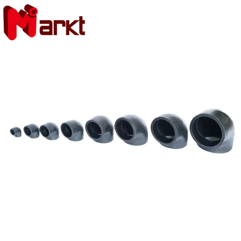 Plumbing SDR 11 HDPE PE Pipe Fittings 90 Degree Elbow