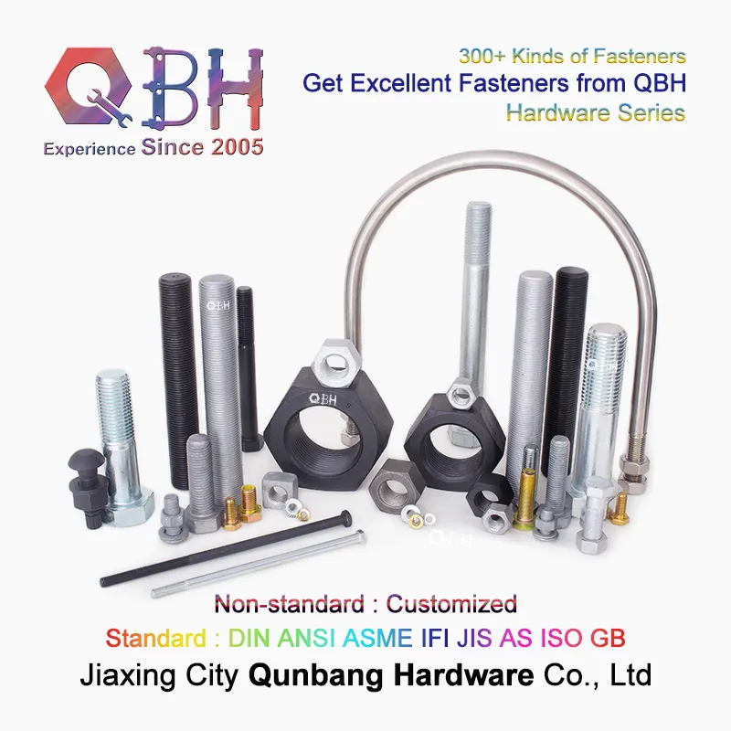 Qbh OEM A194 Steel Structure Bridge Workshop Platform Fabricated House Heavy Structural Roofing Frame Part Walkway and Floor Hexagon Hexagonal Hex Nut Hardware
