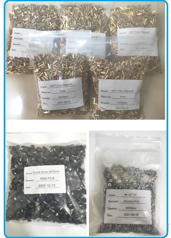 Ras 632-10-8 Unified Threaded Right Angle Fastener Ras Nut for Sheet Metal PC Board