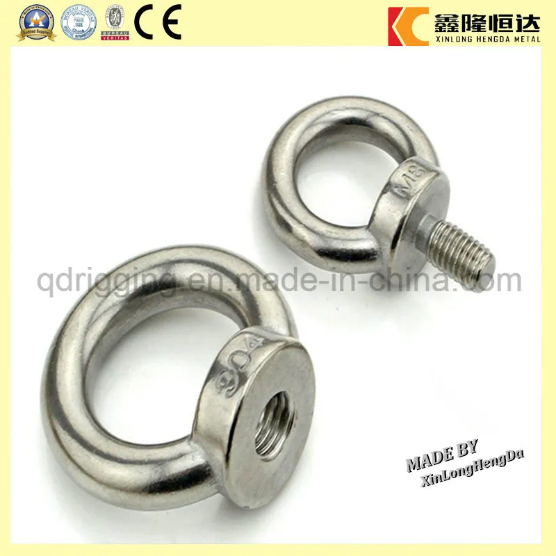 Rigging Hardware DIN580 Eyebolt and DIN582 Eyenut