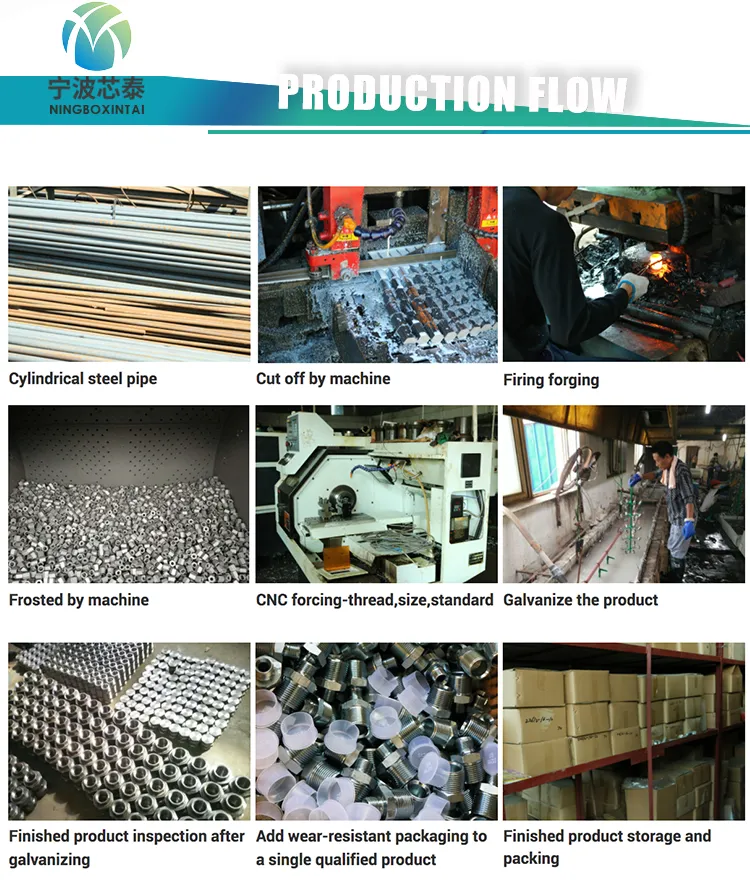 SAE Flange Carbon Steel Hydraulic Pipe Fitting Swaged Hose Fittings