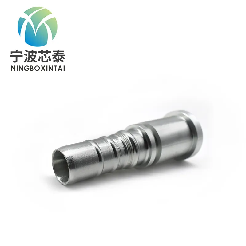 SAE Flange Carbon Steel Hydraulic Pipe Fitting Swaged Hose Fittings