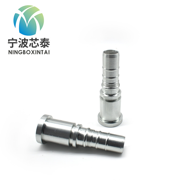 SAE Flange Carbon Steel Hydraulic Pipe Fitting Swaged Hose Fittings