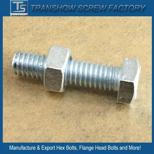 SAE Grade 8 High Strength Steel Hex Head Bolt