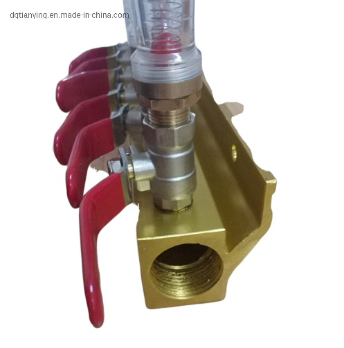 Simple Divergence Water Manifold with Ball Valve