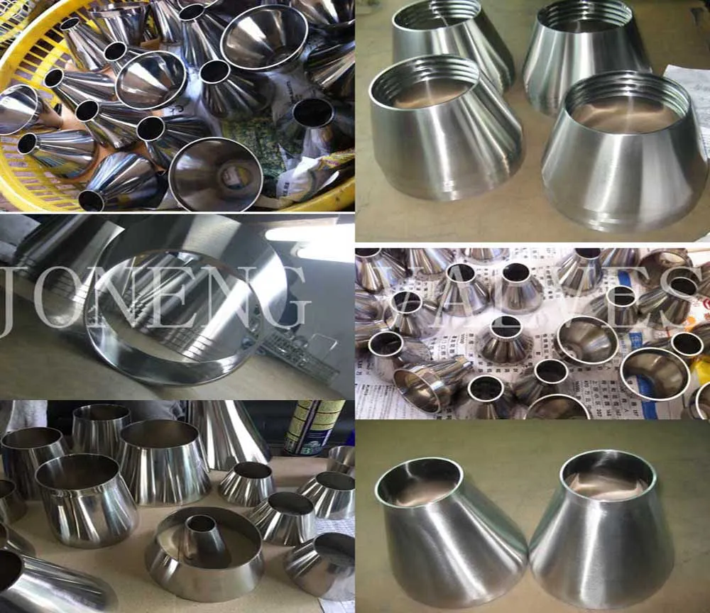 SMS Stainless Steel Sanitary Grade Welded Concentric Reducer (JN-FT1002)