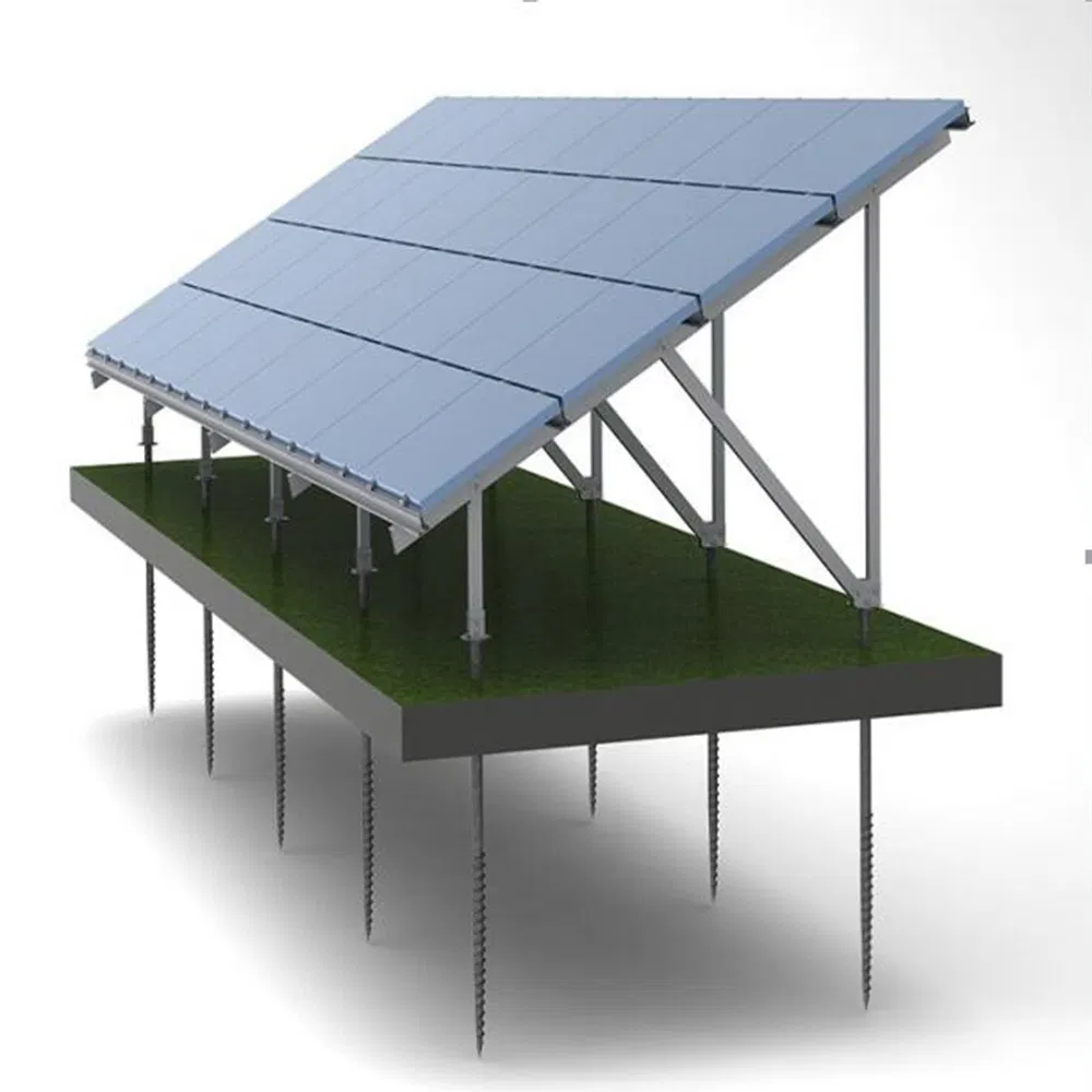 Solar Ground Screws Helical Piles