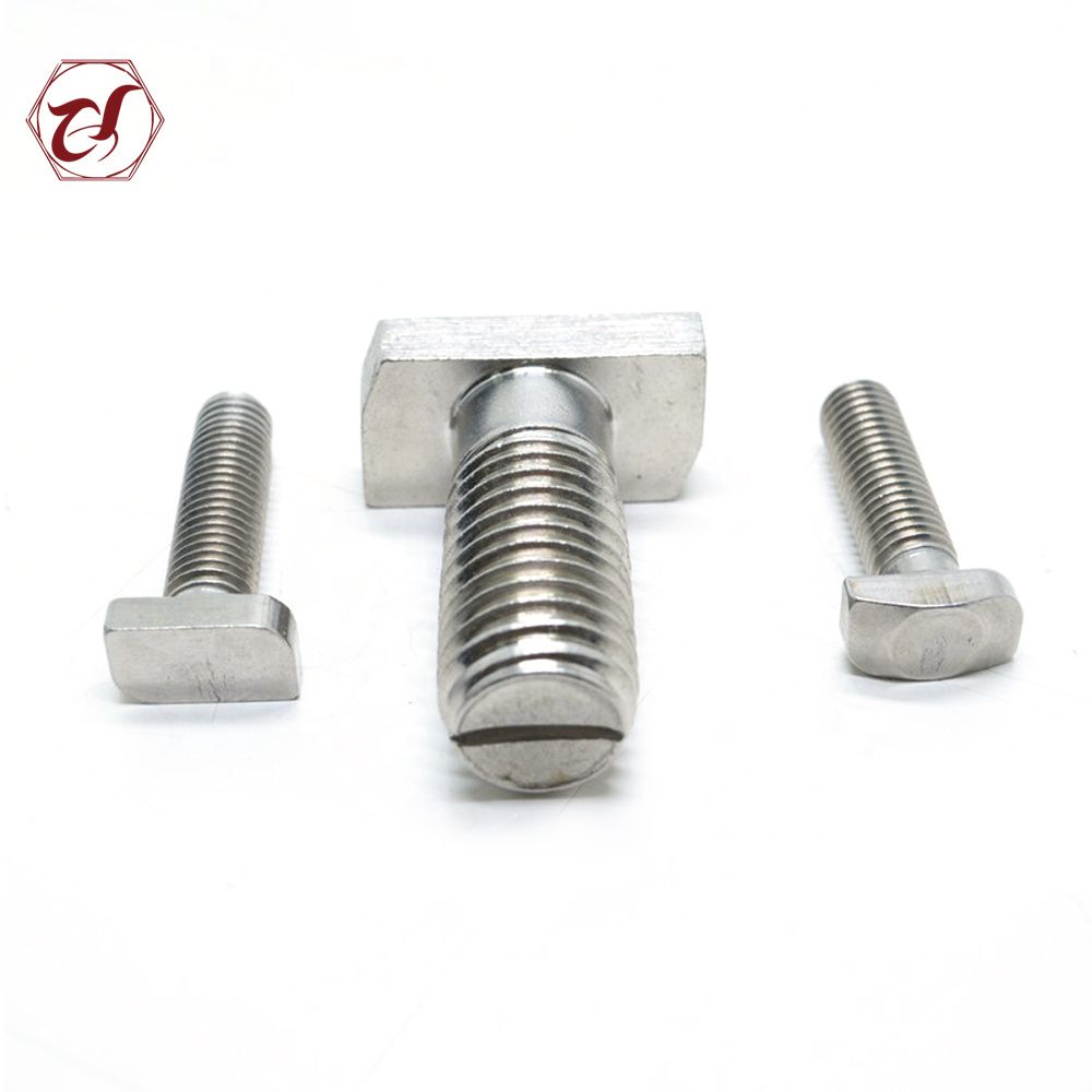 Square Head SS304 A2-70 T Head Bolt with Good Quality