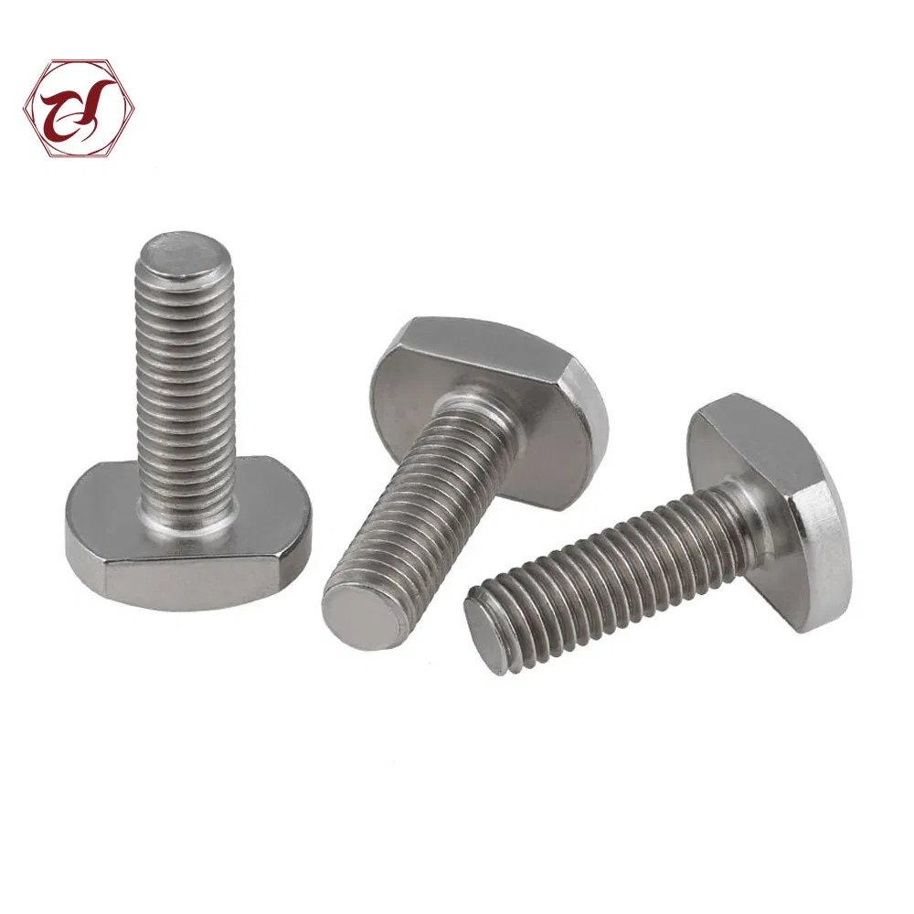 Square Head Stainless Steel 304 Hammer Bolts A2 T Head Bolt