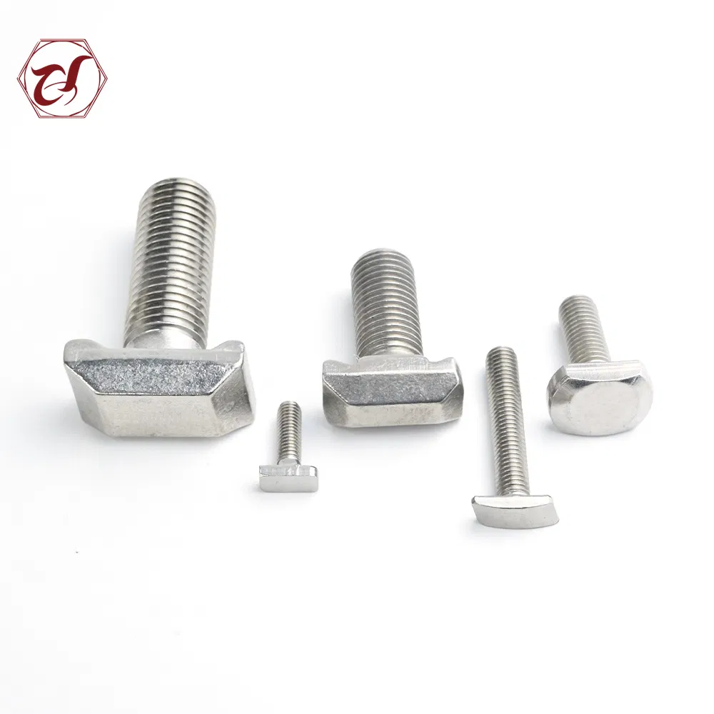 Square Head Stainless Steel 304 Hammer Slot T Head Bolt
