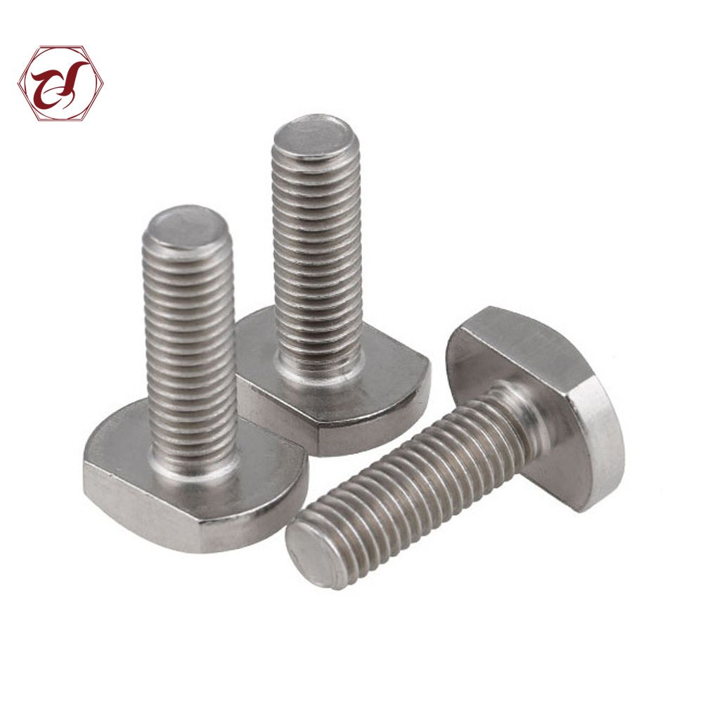 Square Head Stainless Steel 304 T Head Bolt