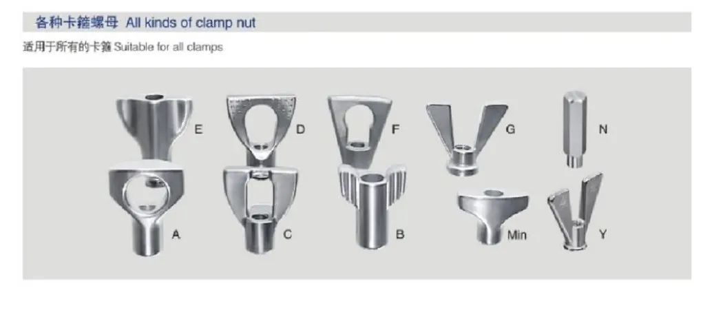 Ss 304 Single Clamp Approved with 3A