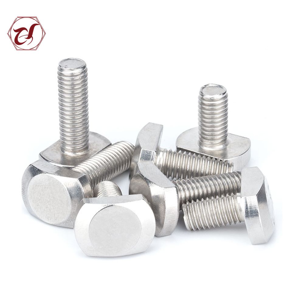 SS304 SS316 304 Stainless Steel Slot T Bolts Hammer Bolt