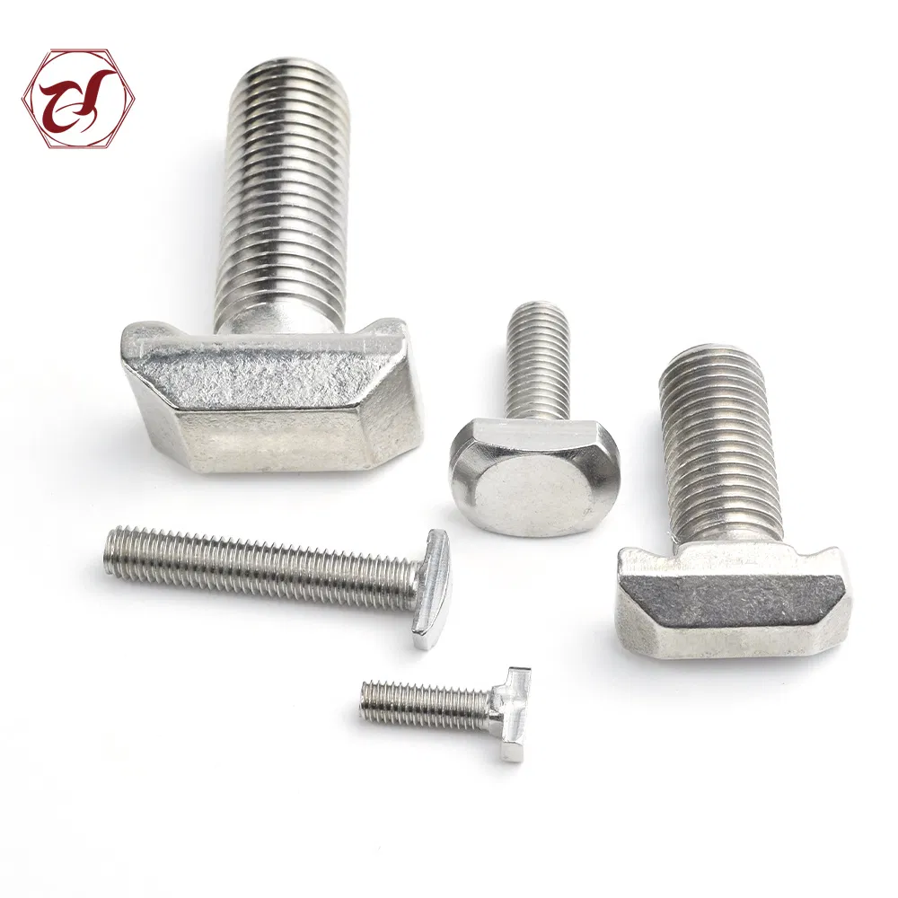 SS304 SS316 A2-70 T Head Hammer Bolt with Good Quality
