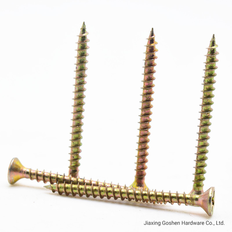 St4.2 Countersunk Head Cross Recessed with Ribs Tail Cutting Chipboard Screw