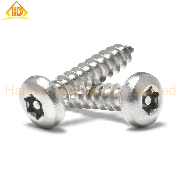Stainless Steel 304 Pan Head St4.2 Torx Pin Self Tapping Screw Security Screw