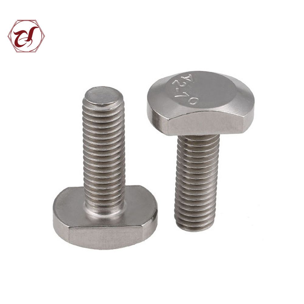 Stainless Steel 304 SS316 Head Slot T Hammer Bolt