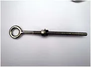 Stainless Steel Customed Long Eye Bolt with Plate