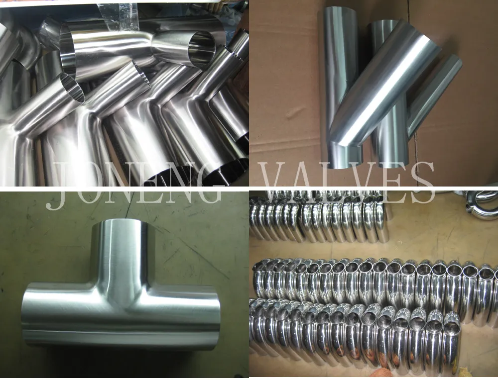 Stainless Steel Food Grade 3A Equal Tee Piece