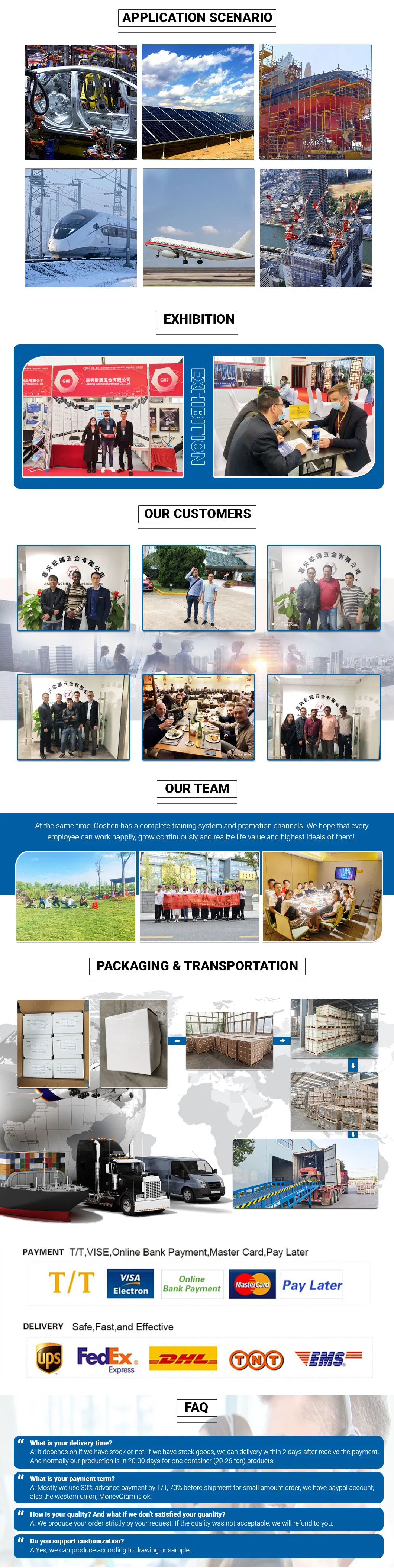 Stainless Steel Hot Selling Threaded Rod Full Thread SS304 Factory Direct Stud Bolt for Pipe DIN 976 Ss Thread Bar