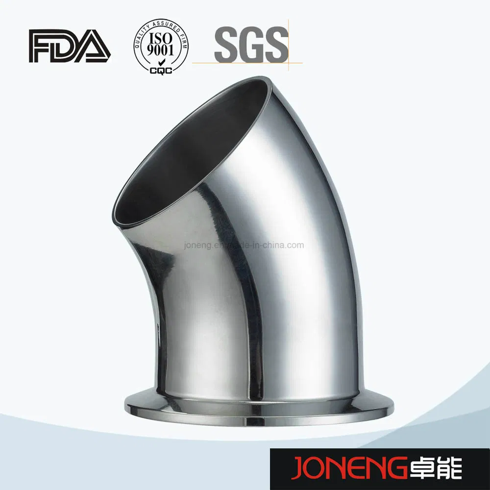 Stainless Steel Hygienic Welded 45D Elbow ( JN -FT2002)