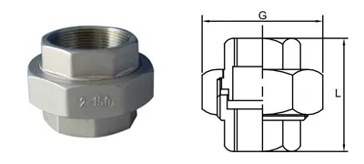 Stainless Steel Industrial Union Welded Quick Coupling Camlock C-Type Adapter Fittings (HW-AT 1003)