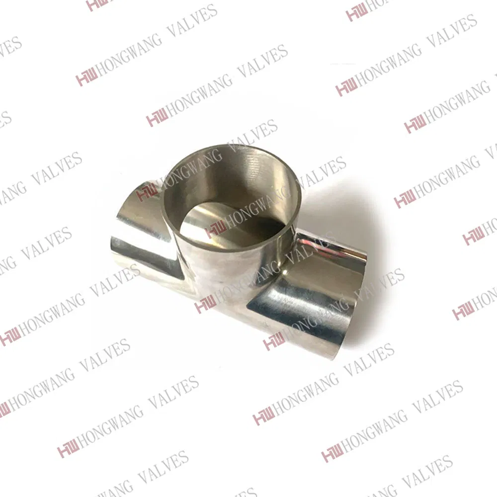 Stainless Steel Sanitary Seamless Equal Long Tee/Pipe Fitting for Water Oil and Gas (HW-FT 1003 )
