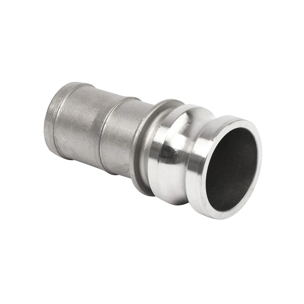 Stainless Steel SUS304 Handle Type Leather Connection Male End Water Pipe Clamp Clamp Quick Connector E Type