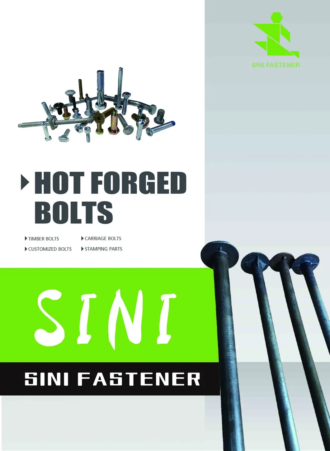 Standard Grade5 Galvanized Timber Bolt A307