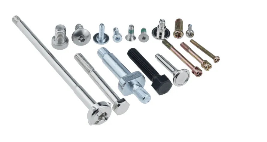 Standard OEM Non-Standard Fasteners Two Pins Screw Stainless Steel Bolt Nut Double End Thread Screw
