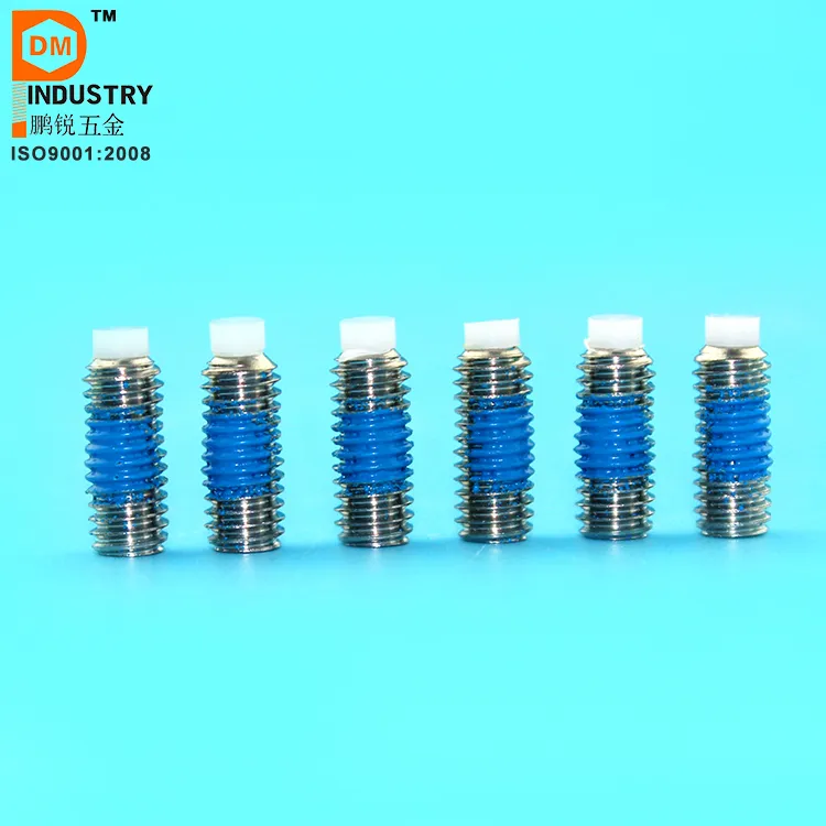 Steel Black Oxide Nylon Tip Set Screw