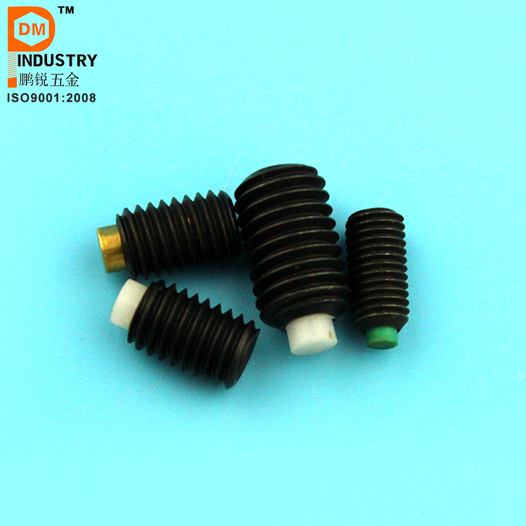Steel Black Oxide Nylon Tip Set Screw