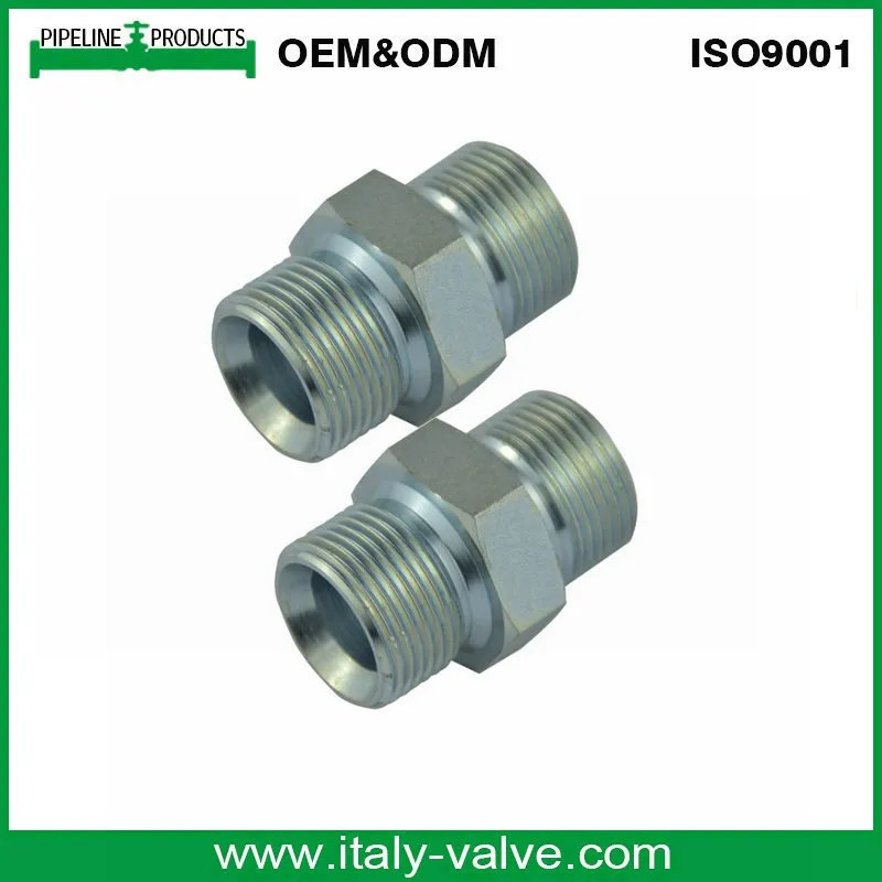 Steel Brass 1b Hydraulic Straight Adaptor (ZS-HF-1B-1003)