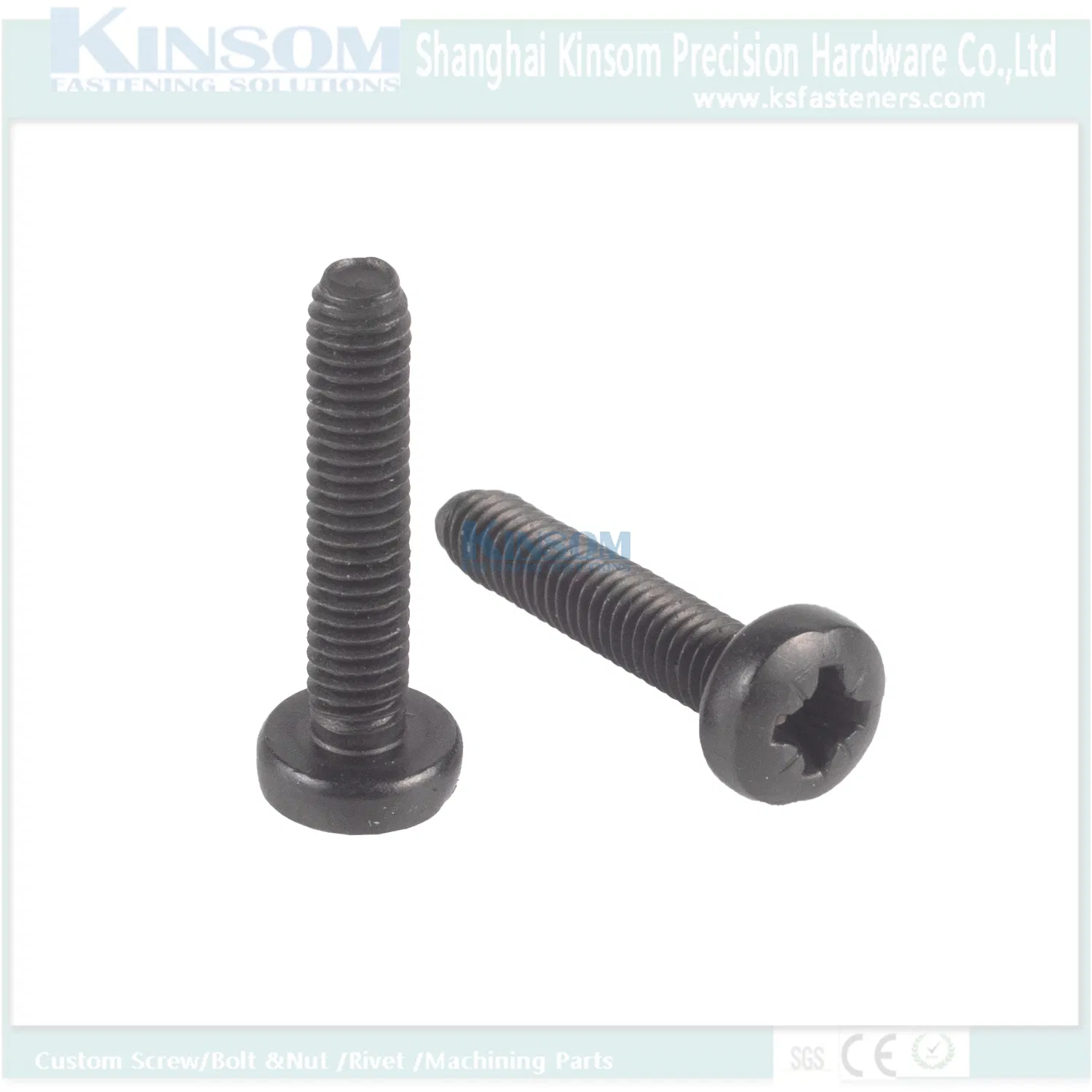 Steel Countersunk Phillips Head Machine Screw Custom Screws with Nickel Copper Zinc Coating 1018A 1022A 1008A