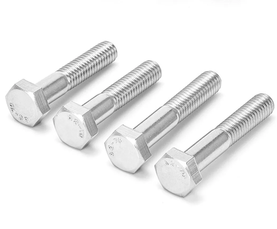 SUS304/316/316L M42, M45, M48, M52, M56, M60, M64, M72, M76, M80, M85, M90, M95, M100 Stainless Steel Hex Head Bolt