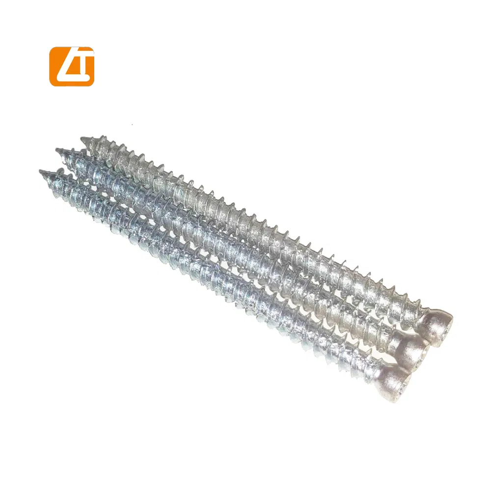 T30/T25 White Yellow Zinc Concrete Window Frame Screw