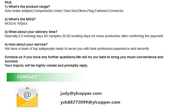 Thread 3/8 NPT Union Brass Pipe Fittings for Brass Pipe Adapter