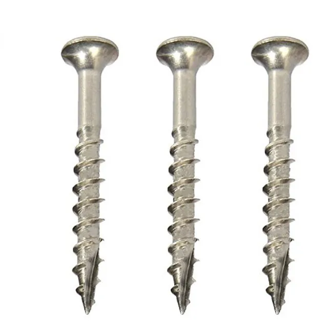 Tianjin Stainless Steel M6 Slotted Round Head Wood Screw