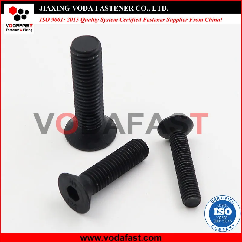Vodafast DIN 653 Knurled Thumb Screw with Low Profile Class 4.8 8.8 10.9 12.9 Zinc Plated
