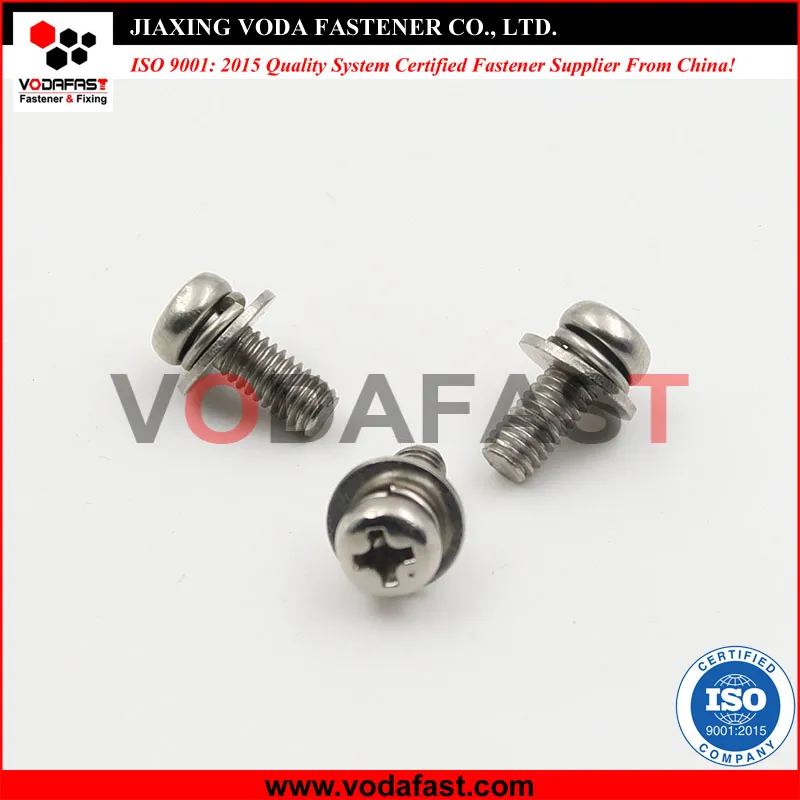 Vodafast DIN 965 Flat Head Phillips Machine Screw A2 Stainless Steel