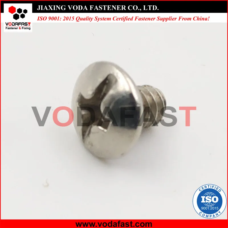 Vodafast DIN 965 Flat Head Phillips Machine Screw A2 Stainless Steel