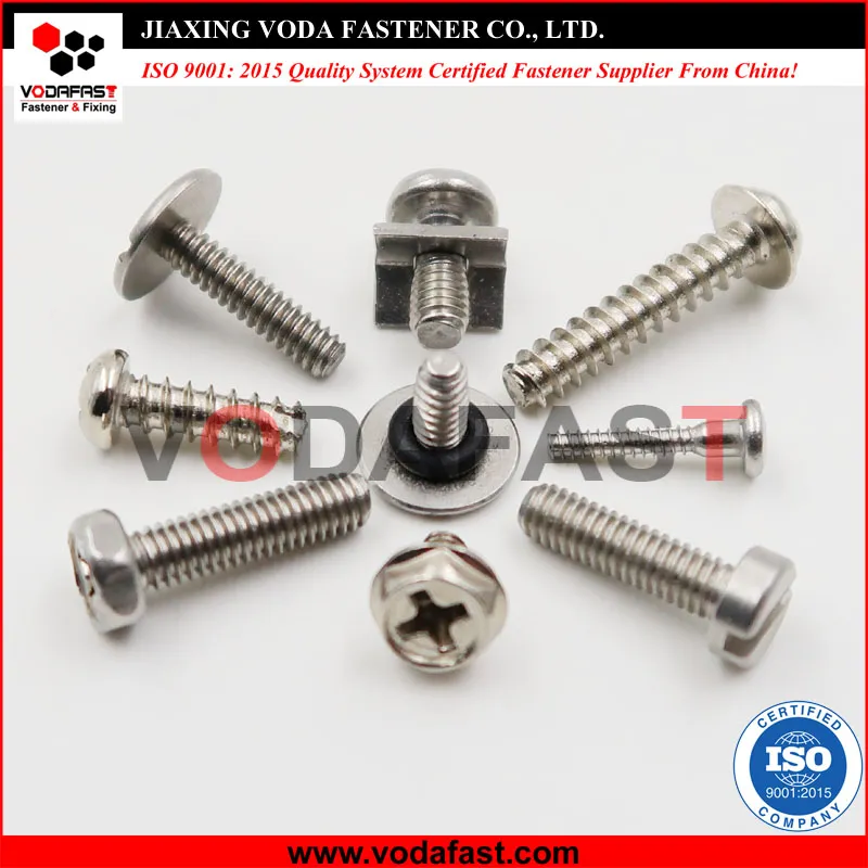 Vodafast DIN 965 Flat Head Phillips Machine Screw A2 Stainless Steel