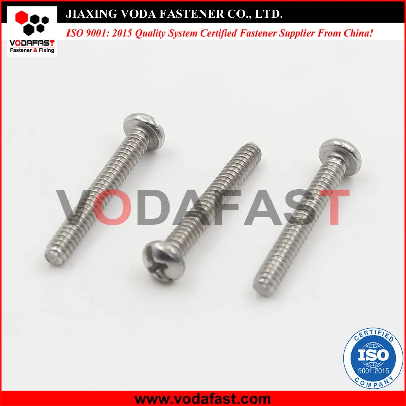 Vodafast DIN 965 Flat Head Phillips Machine Screw A2 Stainless Steel