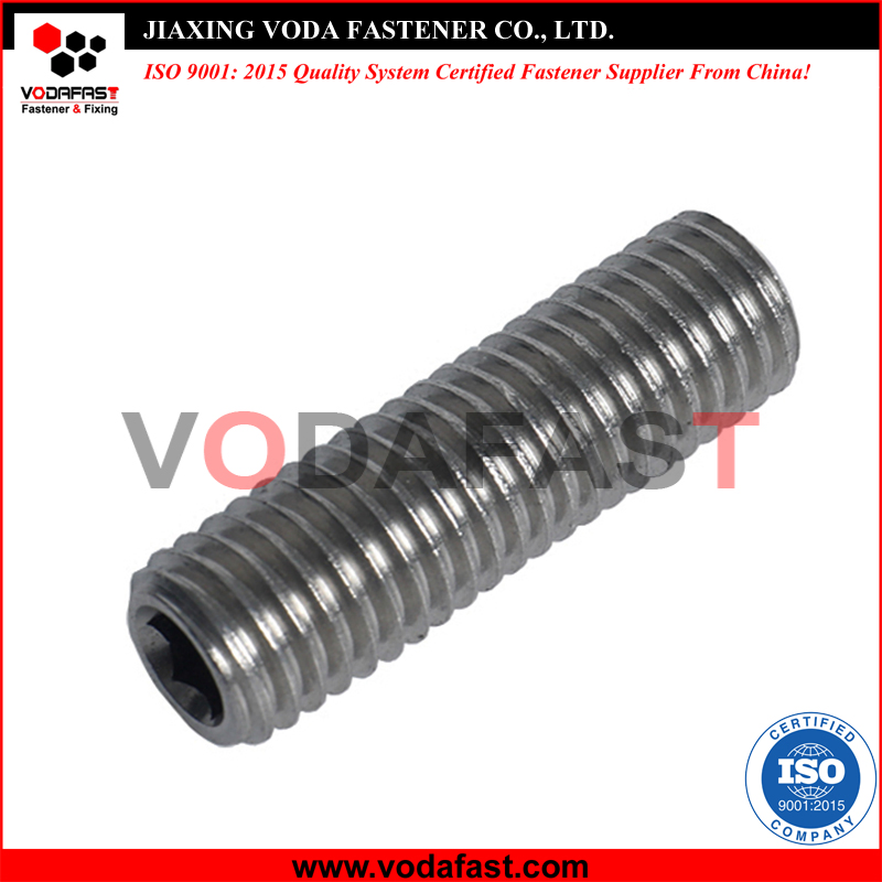 Vodafast ISO 4028 DIN 915 Hexagon Socket Set Screw with Dog Point Stainless Steel